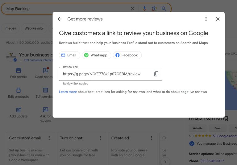 How to Get & Send Your Google Reviews Link to Customers