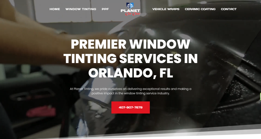 Planet Tinting website