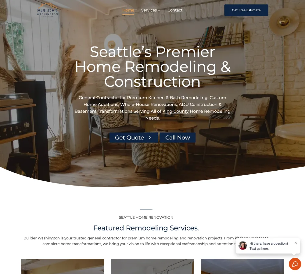builderwashington-scr A contractors web design