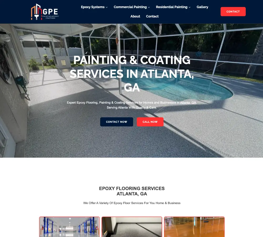 gramajos A painting services website