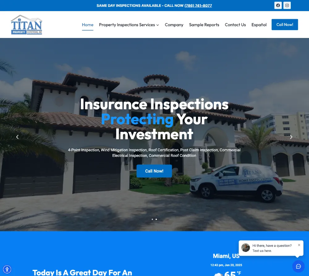 titanpropertyinspections-scr A property inspections services website