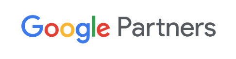 Google partners white background